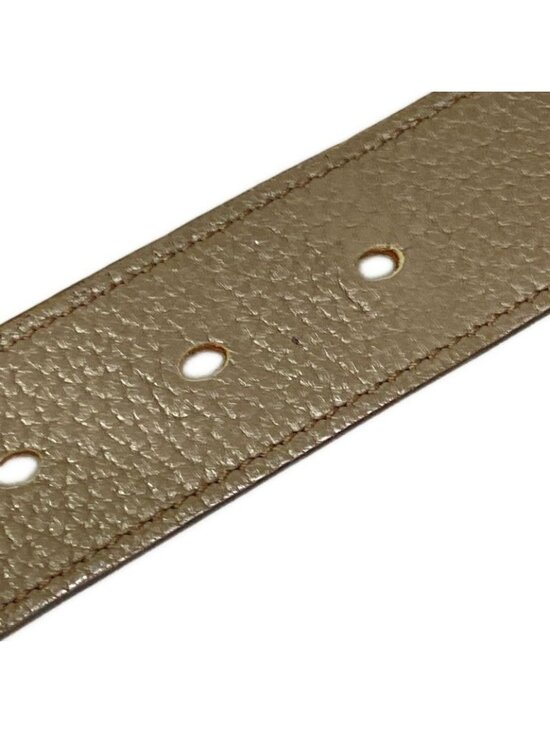 Hermes Belt 85 Etriviere Etain Silver Series